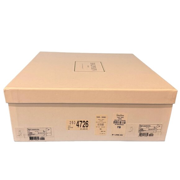 Brand New Balmain Fay Leather and Sequin Ankle Bootie in Black and Bronze - Picture 13 of 13